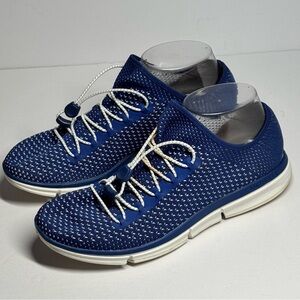 Merrell Blue Zoe Sojourn Lace Up Knit Q2 Shoes Outdoor Active  Sneakers Womens 8